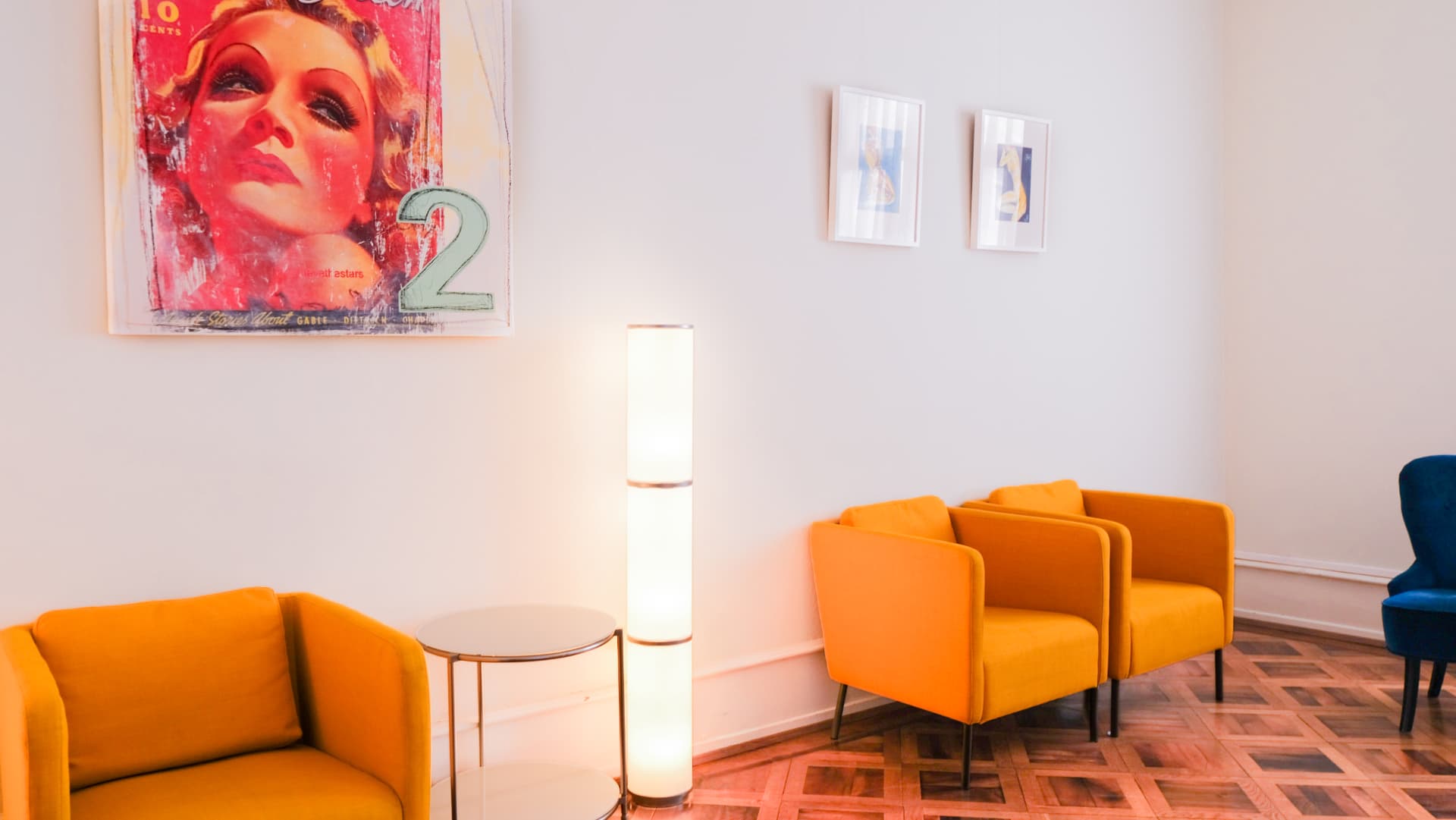 Wartezimmer der Praxis Dr. Wagner in Basel